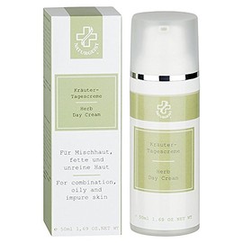 Hagina Herbal Day Cream 50 ml, Cream with Moisturising Factors and a Herbal Complex for Combination Skin and Oily Skin