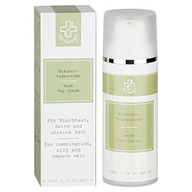 Hagina Herbal Day Cream 50 ml, Cream with Moisturising Factors and a Herbal Complex for Combination Skin and Oily Skin