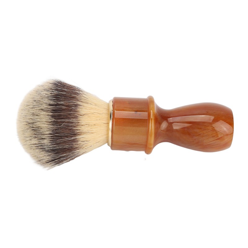 Men Shaving Brush Home Hair Salon Ergonomic Resin Handle Soft