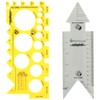 HoseWarehouse Brand TGK02-HW SAE American Thread Identification Kit w/Adaptall Gauges