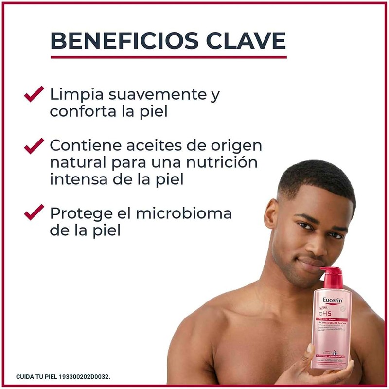 EUCERIN pH5 Aceite & Gel de ducha 400ml, Para Piel