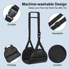 Foot Hammock for Flight Portable Airplane Foot Hammock - Adjustable
