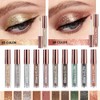 10 Colors Liquid Eyeshadow Shimmer Glitter Metallic Eyeshadow Smokey Eye