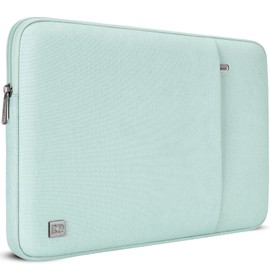 DOMISO 13 inch Laptop Sleeve Waterproof Protective Carrying Bag for 13-inch New MacBook Air M4/A3240 2025, M3/A3113, M2/A2681 M1/A2337 A2179 A1932, 13-inch MacBook Pro M2/A2686 M1/A2338,Mint Green