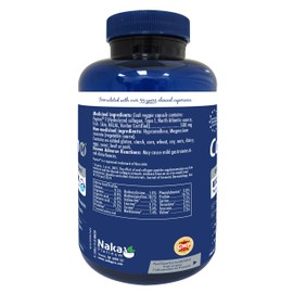 Naka Platinum Pro MARINE Collagen Super BONUS Size 180 Veggie Caps (150+30 FREE) Extra Strength Bioactive Marine Peptides.