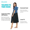 Vulken Thick Hooded Beach Towel Changing Robe, Surf Poncho for