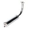 SUNQIAO Motorized Bicycle Exhaust, Bicycle Muffler Silence for 49cc 50cc