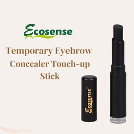 Ecosense Eyebrow Concealer Touch-up in Sleek Black 3 Gm | Create Bold, Striking Brows | Waterproof and Smudge Resistant Formula | Easy-to-Use for Precision Brow Shaping| Men or Women | 3gm