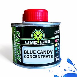 LiME LiNE 4 oz Transparent Candy Concentrate - Solvent Based Paint for Automotive Custom Painting (Blue Candy)