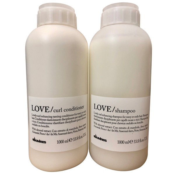 Davines Love Lovely Curl Enhancing Shampoo & Conditioner 33.8 OZ