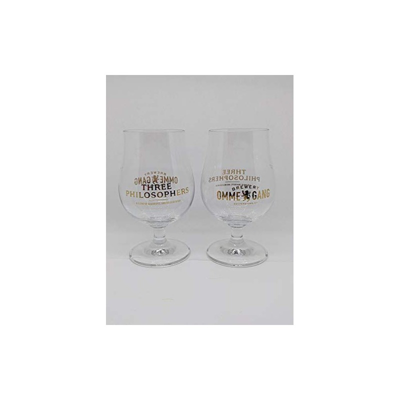 Ommegang Three 3 Philosophers Chalice Glass - New for 2020