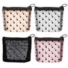 panthra 4PCS Mini Makeup Bag, Portable Cosmetic Bag for Purse