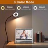 Exsight Desk Lamp Clip Light, 3 Light Modes 10 Dimmable