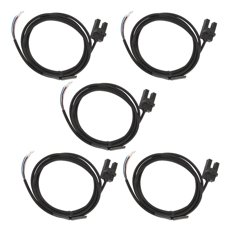 5PCS U Type Photoelectric Switch High Accuracy ABS Groove Type