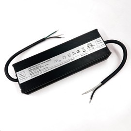 LED Driver 300W 12V DC ETL Listed 100-277V AC to 12V DC Low Voltage Output Transformer Adapter, Constant Voltage Power Supply for LED-Strips Lights, Low Voltage Computer Surveillance Camera CCTV