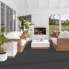 Goovilla Plastic Interlocking Deck Tiles, 9 Pack Outdoor Patio Flooring,