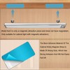 MANSVS 6 PCS Adhesive Magnetic Strips, Under Cabinet Lights Magnetic