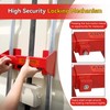 Antivanl Shipping Container Locks Heavy Duty, Maximum Security Trailer Door