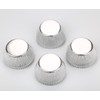 Gifbera Standard Silver Foil Cupcake Liners Metallic Paper Muffin Baking