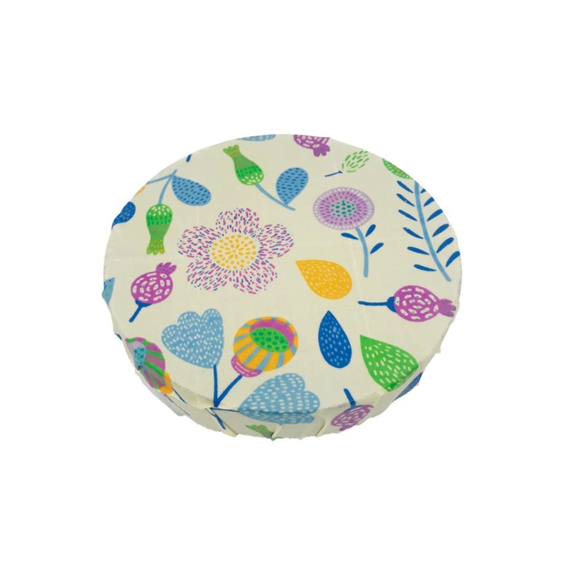 KOMBIUDA 3pcs Wraps Reusable Sandwich Wraps Preservation Organic Cotton Assorted