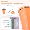 DZANNC Tumbler with Straw with Lid, Tumbler, Coffee Tumbler, Straw
