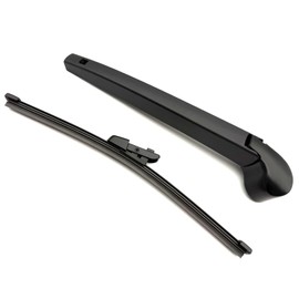 Rear Windshield Wiper Arm Blade Set Replacement for VW GOLF MK6 MK7 2010-2019, MAQUYYO Rear Windshield Wiper Blade Arm Kit Replace 5K6955707B