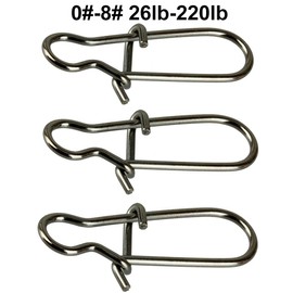 Shaddock Fishing 100 Pack Duo Lock Snaps(Size 2# Test: 55LB)