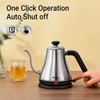 Mecity Electric Kettle Gooseneck Water Kettle Stainless Steel Tea Kettle