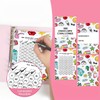 „ÄêFaddish„Äë100 envelope savings books + unlimited writing pencils for easy