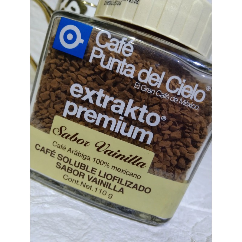 2 Café Liofilizado Punta Del Cielo Vainilla Extrakto Premium