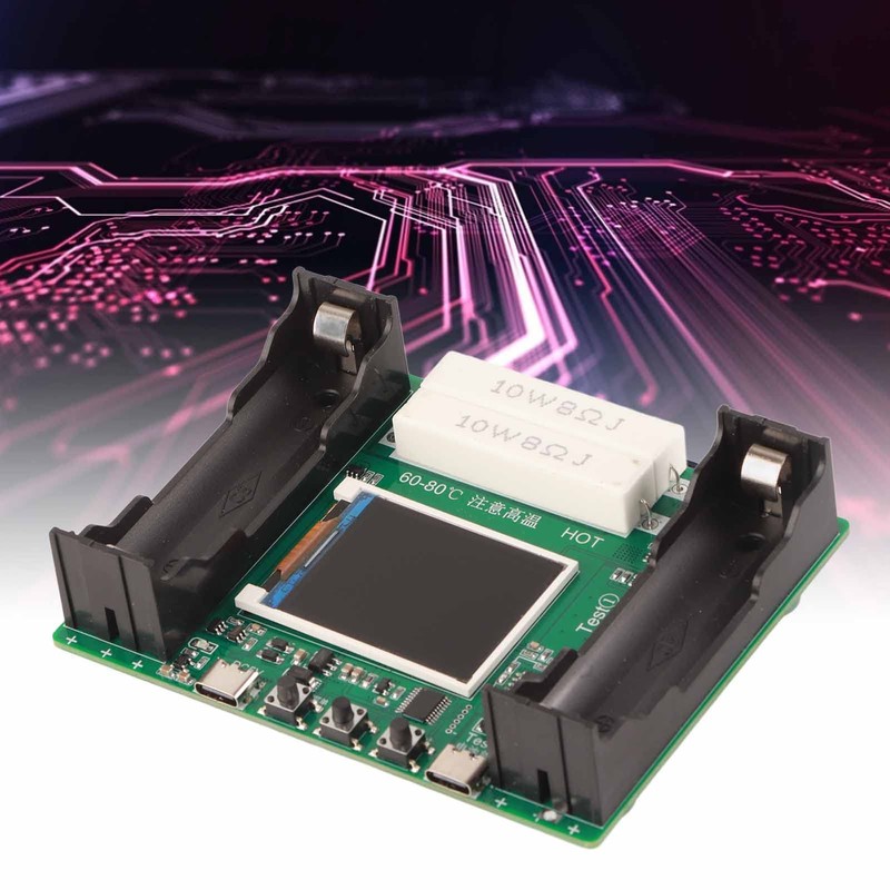Cocoarm Interne Batteriewiderstandsprüfung Anzeige der LCD -Bildschirmkapazität der Lithiumbatteriekapazität für
