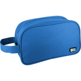 Grafoplás bits & Bobs Square Toiletry Bag with Side Handle, 28x18x10cm, blue, 28x18x10cm, Square bag with handle on side