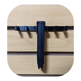 Hammy3DPrints Mount for Sig P322 Mags - Slatwall | Magazine Holder Storage Rack (Dakota with Metal Track Insert)