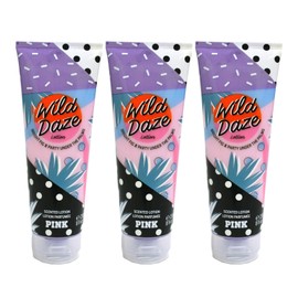 Victoria's Secret Pink Wild Daze Body Lotion Lot of 3