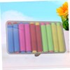 Ciieeo 10pcs Girl Chalk Holders Tasteless Chalk Storage with Box
