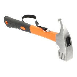 Operitacx Ground Mace Multifunctional Tent Stake Hammer for Outdoor Camping Supplies Multifunctional Camping Hammer 45# Carbon Steel Orange