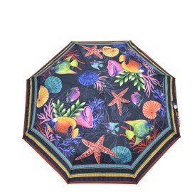Anuschka Original Printed Artwork Umbrella Auto Open/Close - Mystical Reef