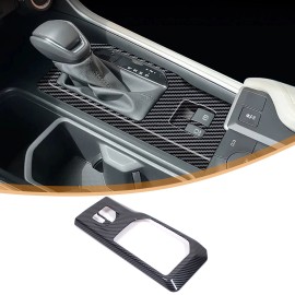 necar2020 ABS Carbon Car Center Gear Shifter Frame Cover For Toyota Grand Highlander 2024+