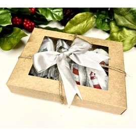 Lighthouse Oyster Shell Ornament Set