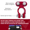 Dickno 2 PCS Battery Terminals Connector, Anti Corrosion Top Post