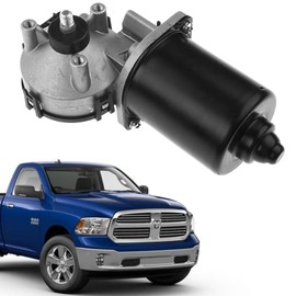 Covnikyer Front Windshield Wiper Motor Compatible with Ram 1500 2500 3500 4500 5500 2011-2017 | Ram 1500 2009-2010 Replace 4-Pin Wiper Motor 68050422AA, 68050422AC