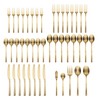 Cambridge Gold Satin 45-Piece Flatware Set Beacon