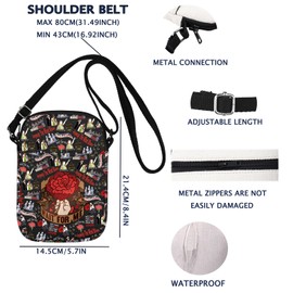 VAMSII Hadestown Crossbody Bag Wait For Me Hadestown Inspired Gift Theatre Gift (WAIT FOR ME CB)