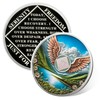 Wings of Freedom 4 Year Sobriety Coin, Soaring Heart NA