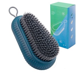 Scrub Brush, Household Laundry Scrub Brush for Bathroom, Showers, Tiles, Seams, Sinks, Portable Soft Plastic Cleaning Washing Brush