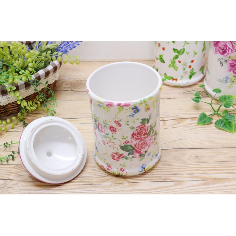 Royal Arden Sanitary Box Corner Pot Strawberry 39273