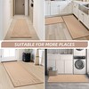 BEQHAUSE Kitchen Rugs Non-Slip Washable Rug Sets of 2, Machine