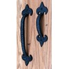 Fleur de Lis Door Pull Handle Gate Pull (10" Size)