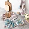 HOORDRY Kitchen Tea Towels with Hanging Loop, Super Absorbent Dish