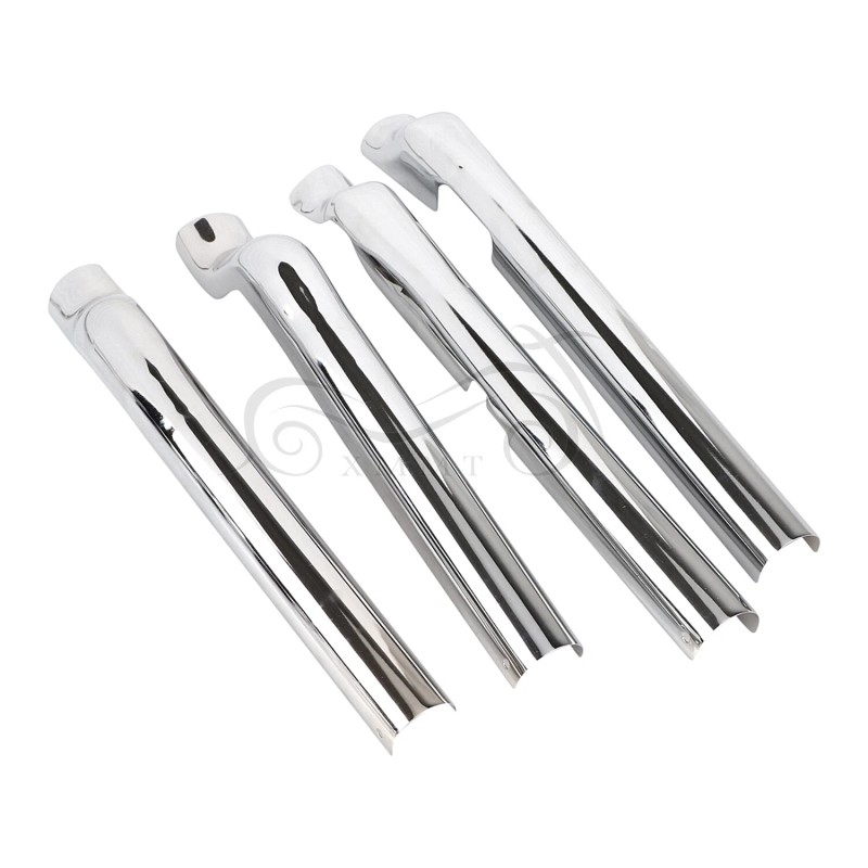 Unbranded Chrome Swingarm Covers Kit For Harley Softail 08-17 Deluxe